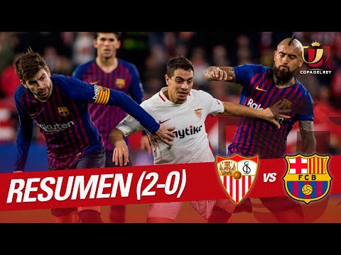 FC Sevilla 2-0 FC Barcelona   ( Copa del Rey 2018 ...