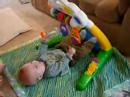 Owen at the Kick-n-Play