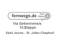 15. Etappe (Jakobsweg) Via Gebennensis - Von Saint Jeures nach St. Julien-Chapteuil - fernwege.de