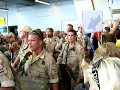 Aankomst ISAF op Eindhoven Airport Aankomst ISAF op Eindhoven Airport