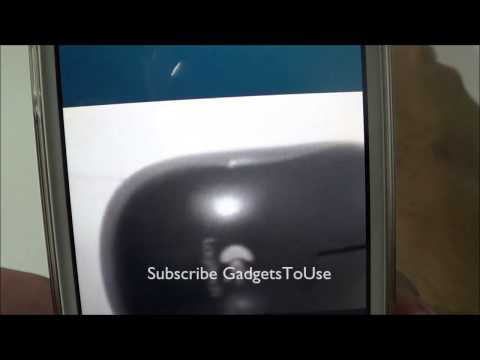 how to activate front camera on galaxy y