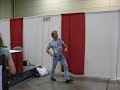 vic mignogna and richard cox had their autograph tables next to each other on sunday at fan expo.  richard decided to throw things at vic, and he picked them at and said 