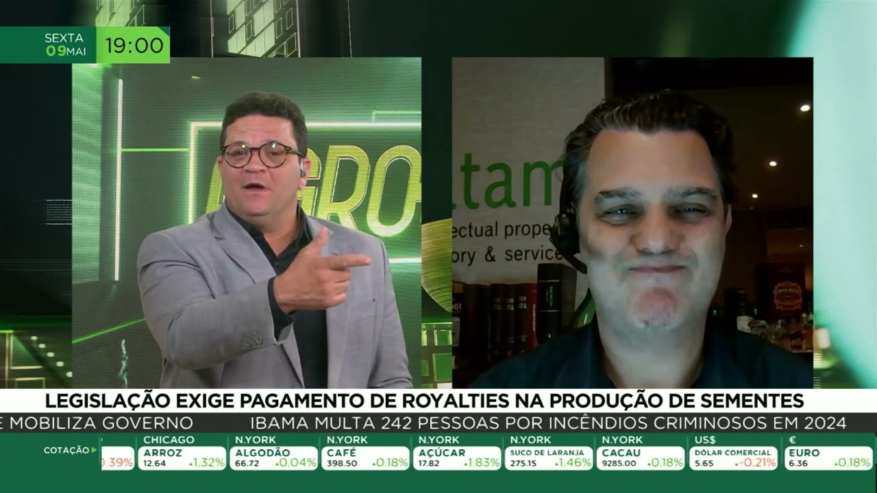 Legislação exige pagamentos de royalties na produção de sementes