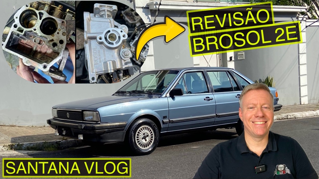 REVISÃO DO CARBURADOR: segundo estágio acertado | Santana Vlog