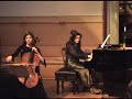 timora rosler-cello and kl�ra w�rtz-piano.
sonata no.5 op. 102 no.2. 2nd movement: adagio con moto sentimento d'affetto.
marathon concert, complete beethoven sonatas for cello and piano.
cristofori, amsterdam, jan. 2005