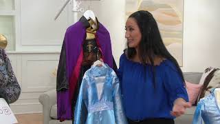 Disney's Frozen 2 Elsa or Anna Dress with Matching Boots on QVC