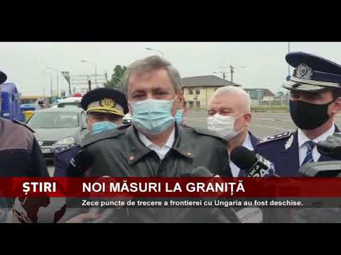 Zece puncte de trecere, la granița cu Ungaria