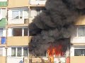 Gdańsk pożar na przymorzu w falowcu