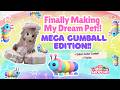 Finally Making My Dream Pet - Mega Gumball Caterpillar Edition, Plus Color Codes! #playadoptme