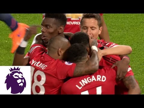 Video: Rashford creates goal for Pogba to put Man United ahead v. Bournemouth | Premier League | NBC Sports