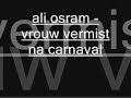ali osram-vrouw vermist na carnaval