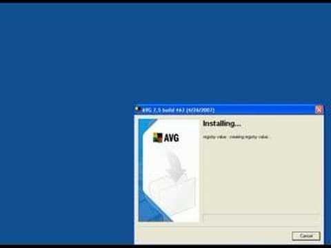 Installing AVG Anti-Virus