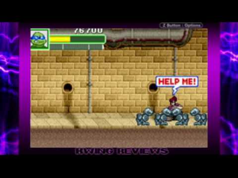 preview-Teenage Mutant Ninja Turtles: Fall of the Foot Clan & Turtles GBA Review Part 2 (Kwings)
