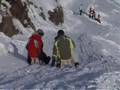 Saas fee moi en luge