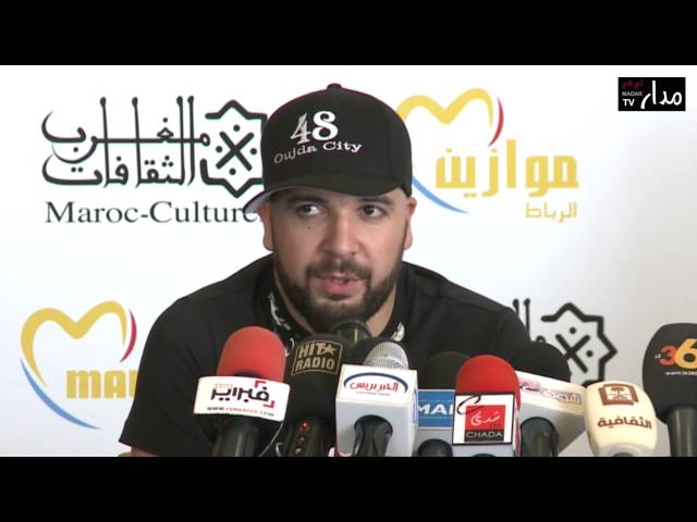 الدوزي أي فنان يفتخر بالمشاركته في مهرجان موازين