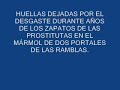 HUELLAS DE PROSTITUTAS EN BARCELONA