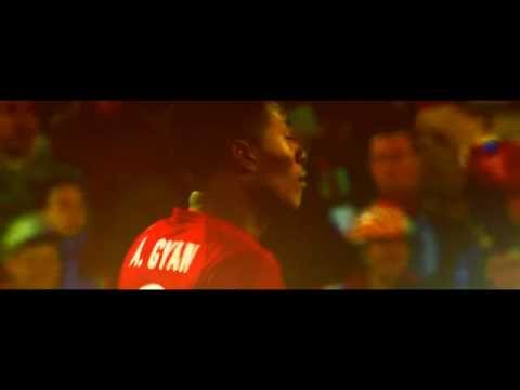 Asamoah Gyan en el Mundial Sud&aacute;frica 2010