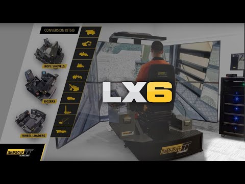 LX6 Medium Fidelity Simulator - The new standard in cost-effective operator training