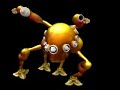 Golden Diggezoid asymmetric Spore creature