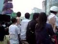 Bizarre band at Cheonggyecheon, Seoul