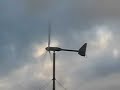 Furling wind turbine Furling wind turbine