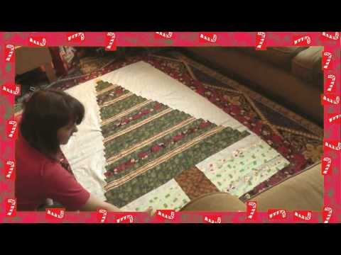 how to quilt a christmas tree