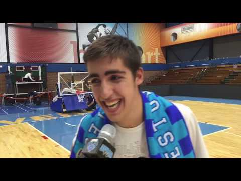 Donar TV met Jason, Thomas, Coach Braal en een supporter 290917