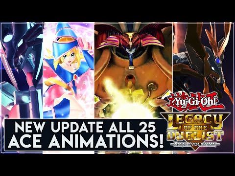 Yu-Gi-Oh! Legacy Of The Duelist: Link Evolution NEW UPDATE ALL Monster Summoning Animations! Exodia!
