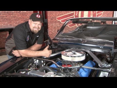 Mustang Ford Racing Ready to Run 340 HP 306 Cubic Inch Crate Engine Installation 1965-1993