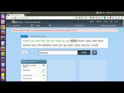how to test my typing speed