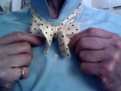 how to fasten tie knot
