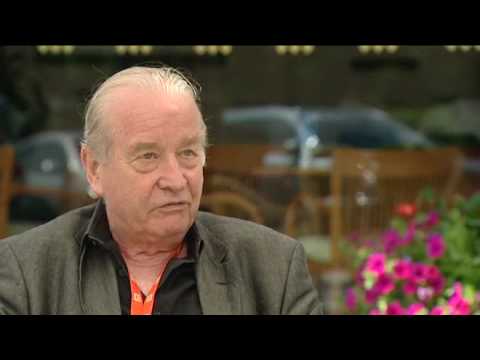 Boriboj - The great French critic in an interview at the Karlovy Vary IFF in the Czech Republic. July 2010.
