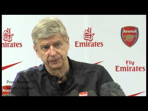 Wenger - Arsene Wenger Pre Arsenal vs Wigan.
