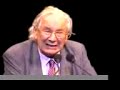 The legendary actor, author, playwright, composer, director, musician, humanitarian and multi-talent SIR PETER USTINOV delivered one of his last speeches ever at the UNICEF 50th birthday gala show in Berlin in June 2003. Unforgettable, touching and incredibly funny. He will be remembered forever.Here filmed exclusively by Danish actor/singer Lucas Alexander.