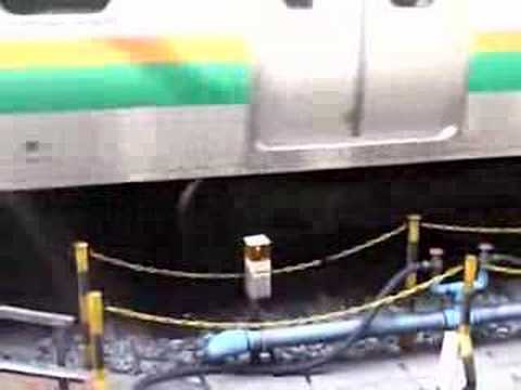 E231系1000番代 停車