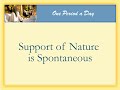 Transcendental Meditation - Support Of Nature Is Spontaneous - Maharishi Mahesh Yogi