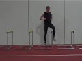 Hurdle Drills - Knee and Straight Leg Drives