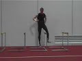 Hurdle Drills - Knee and Straight Leg Drives