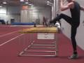 Hurdle Drills - Knee and Straight Leg Drives