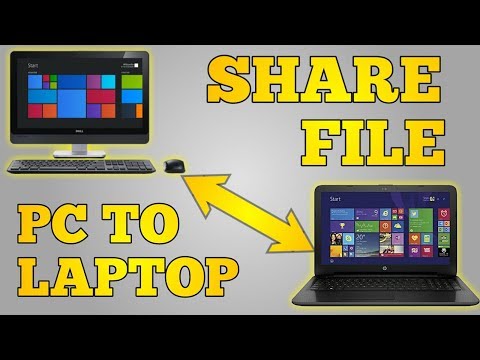 how to share or transfer files between two laptops using wifi in windows 7 or windows 8