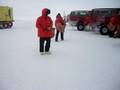 Landing in Antarctica
