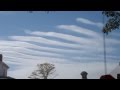 Strange Clouds - mares' tails / earthquake clouds / Stratocumulus undulatus