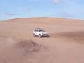 Lada Niva 1.7 en el faro subiendo medano alto