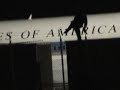 Air Force One Vandalized by Taggers