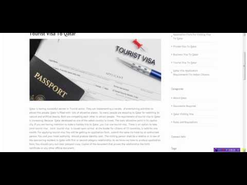 how to apply qatar tourist visa