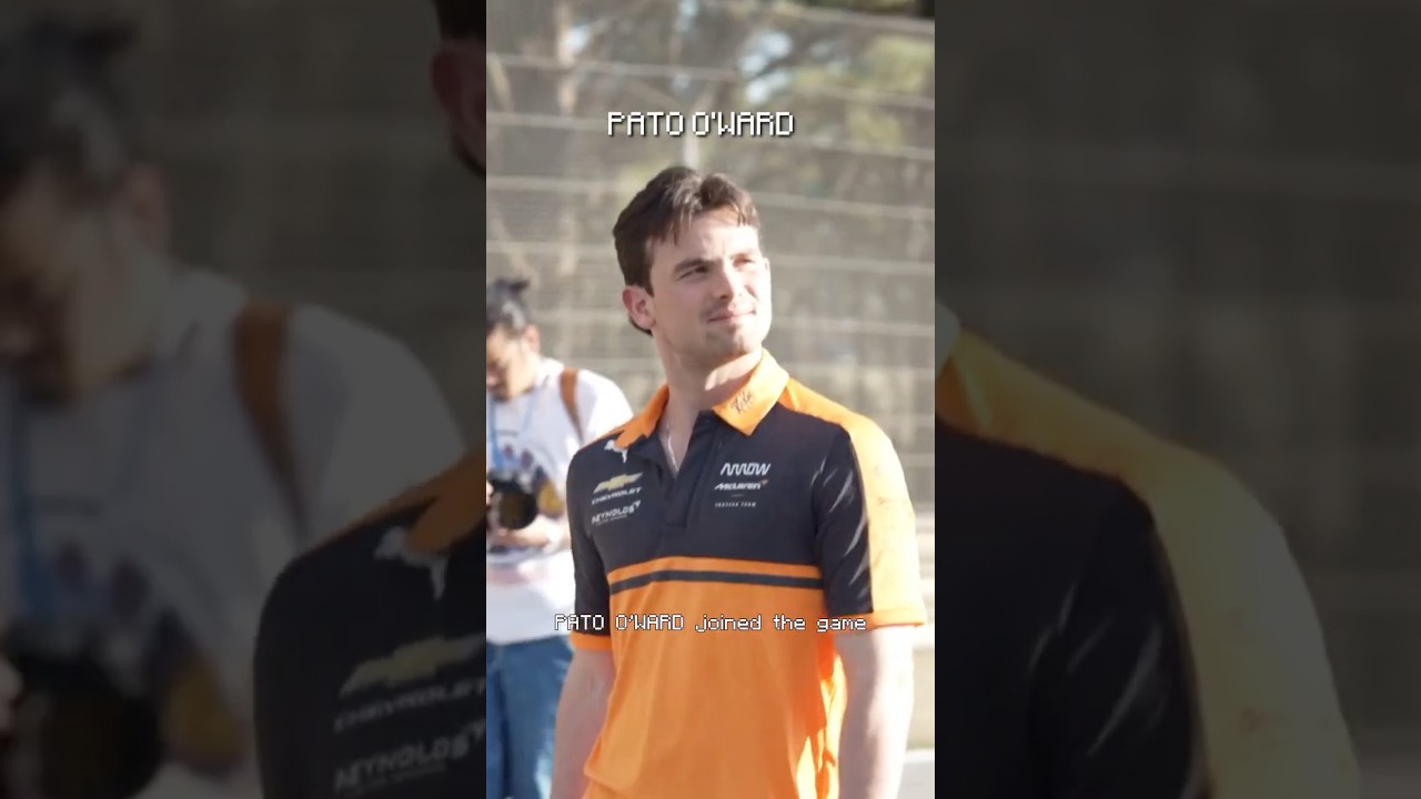 A new world unlocked 👾⛏️ #indycar #racing #minecraft