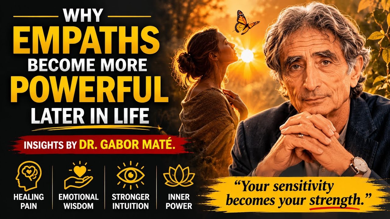 Why Empaths Become More Powerful Later in Life | Inspired by Dr. Gabor Maté