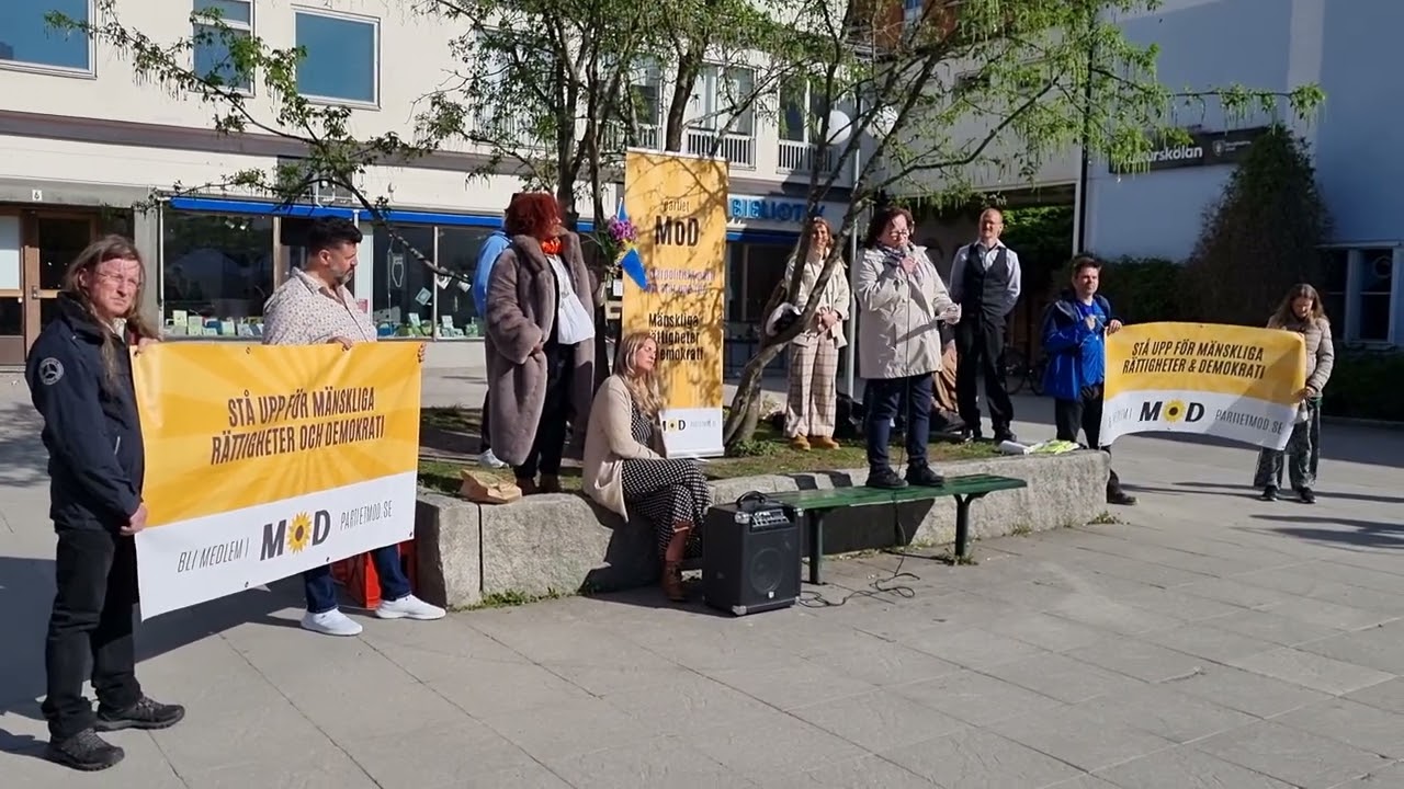 Liselotte Dalén   MoDs torgmöte, 22 maj 2022, Bagarmossen