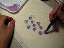 Learn from nature, paint wisteria Learn from nature, paint wisteria