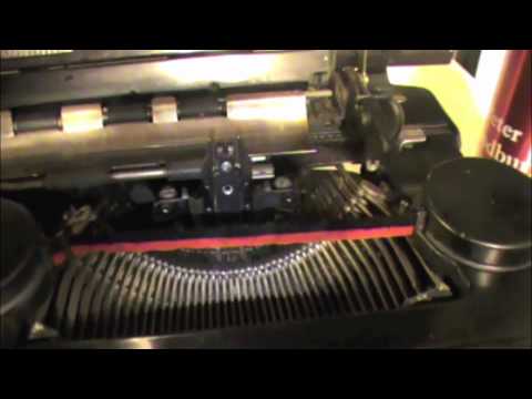 how to repair typewriter
